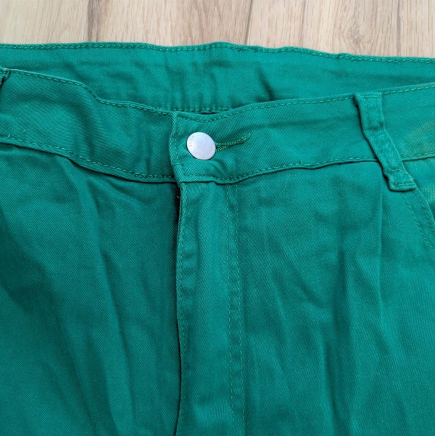 SHEIN Kelly Green Straight Leg Pants - photo 2