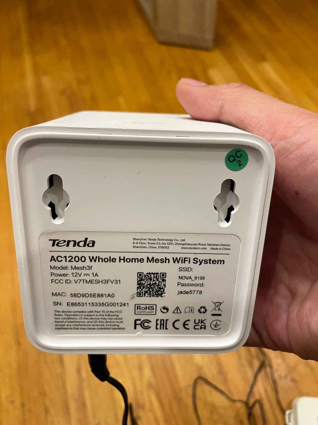 Tenda Nova AC1200 Whole Home Mesh WiFi System - photo 2