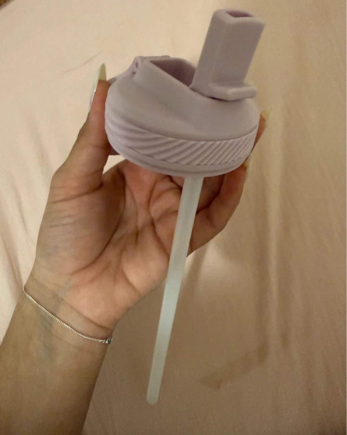 Lululemon Lilac Bottle with Straw - photo 4