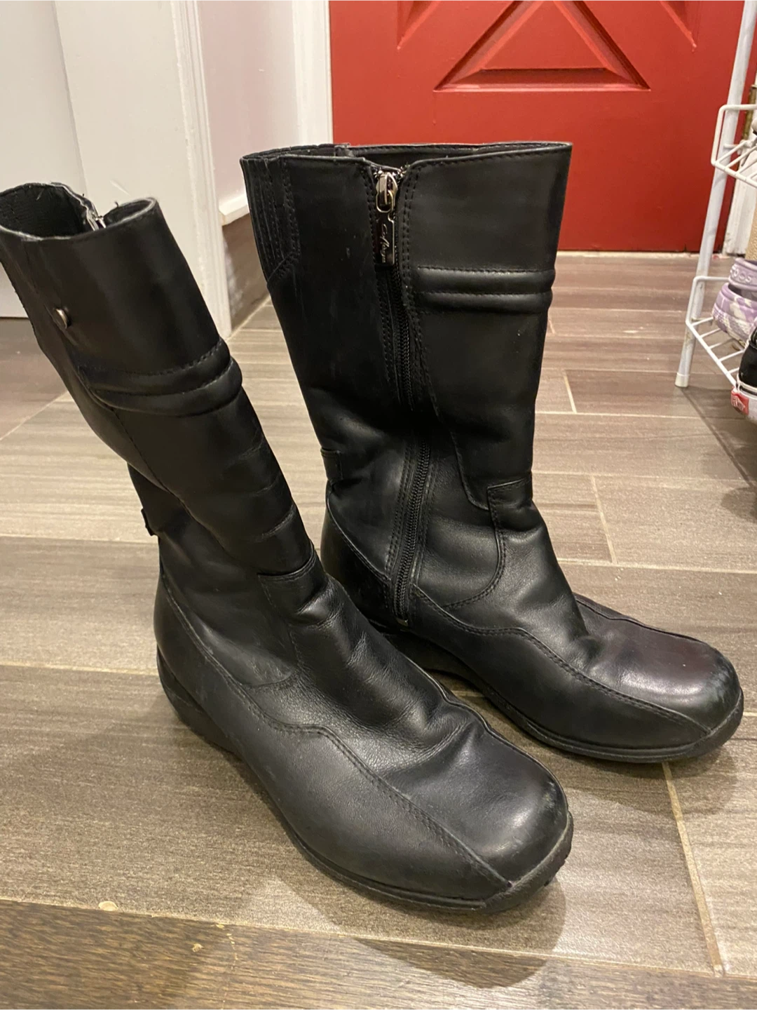 Ecco Black Leather Boots - photo 3