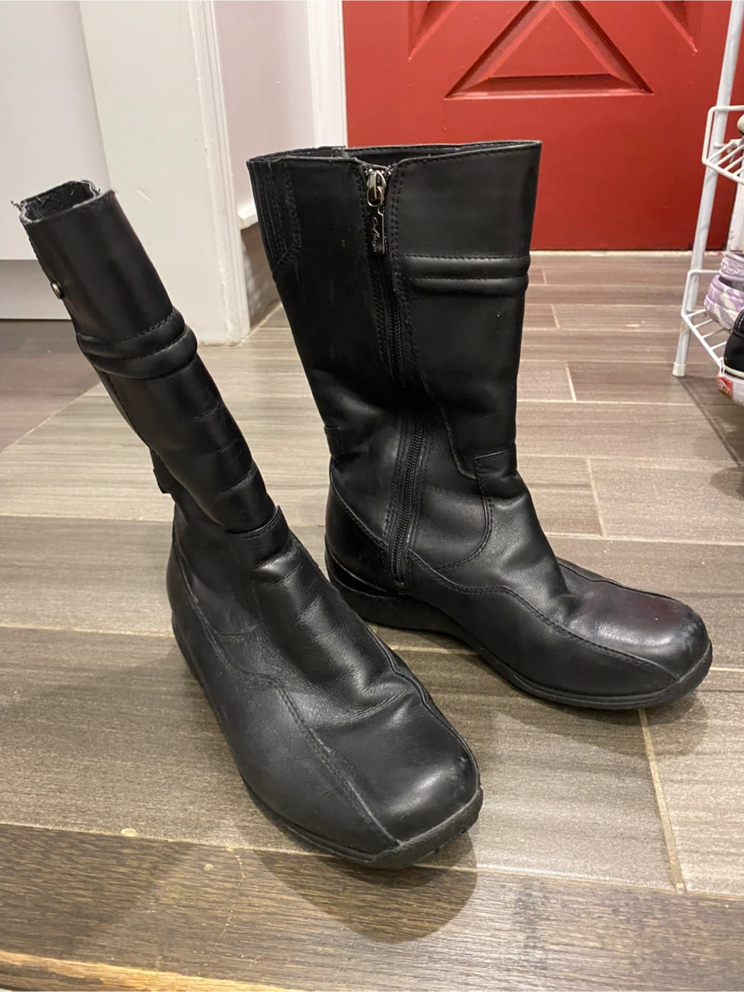 Ecco Black Leather Boots - photo 4
