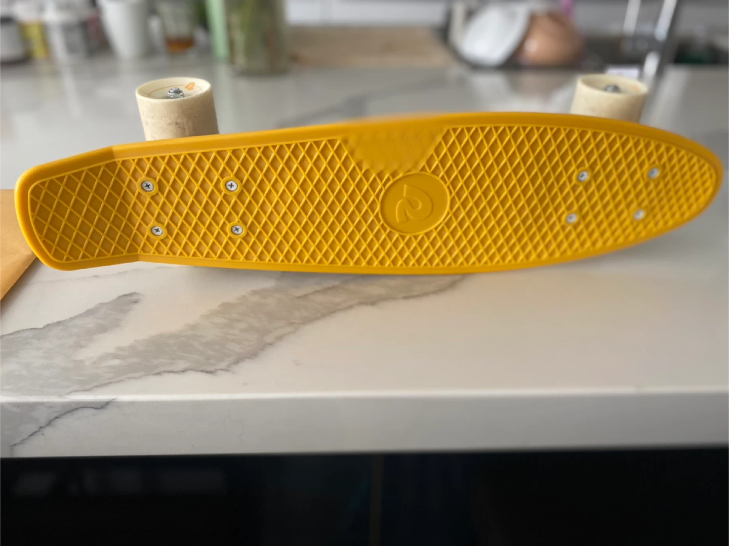 Penny Board Skateboard - Yellow - photo 4
