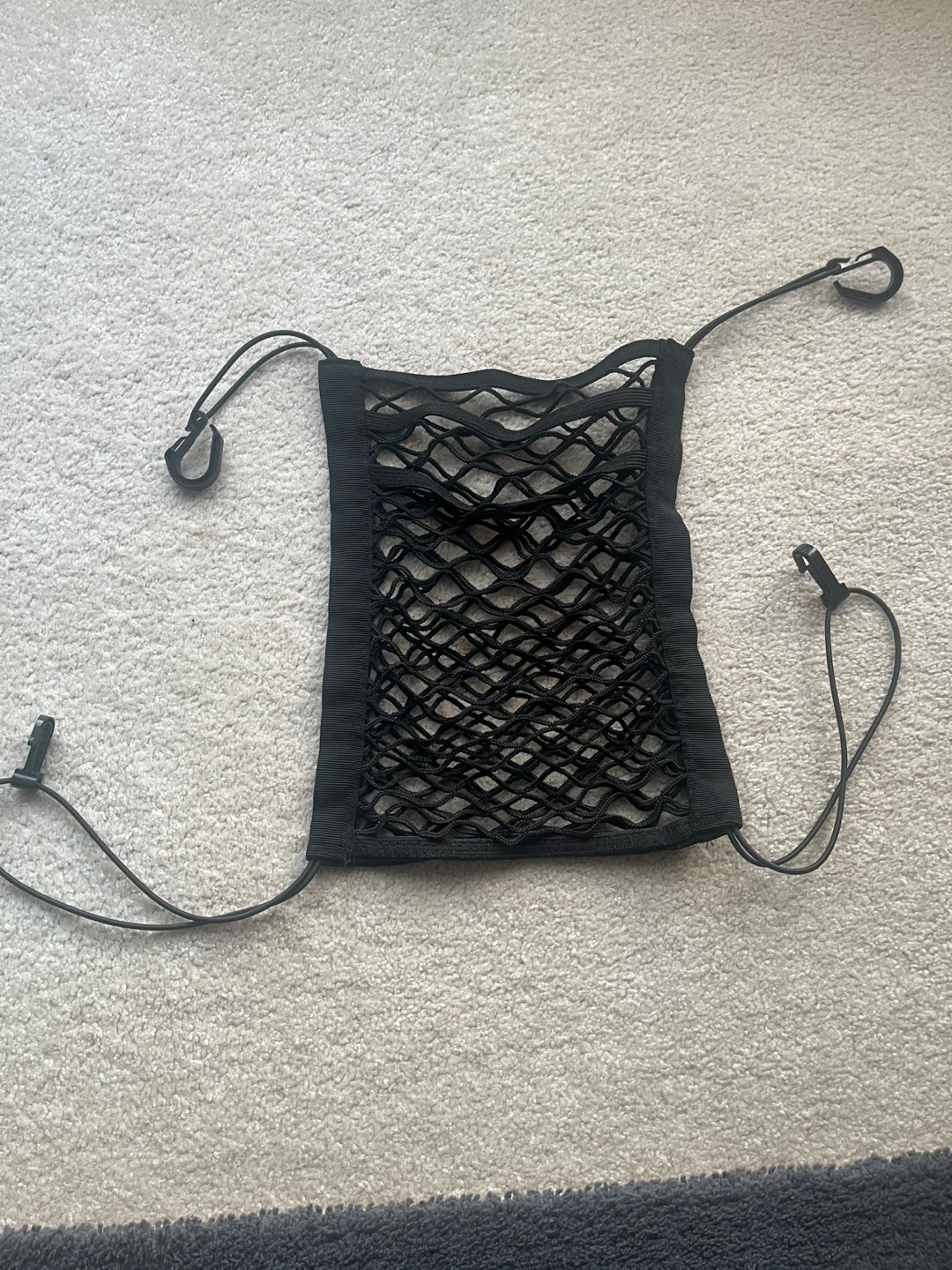 Black Car Seat Organizer