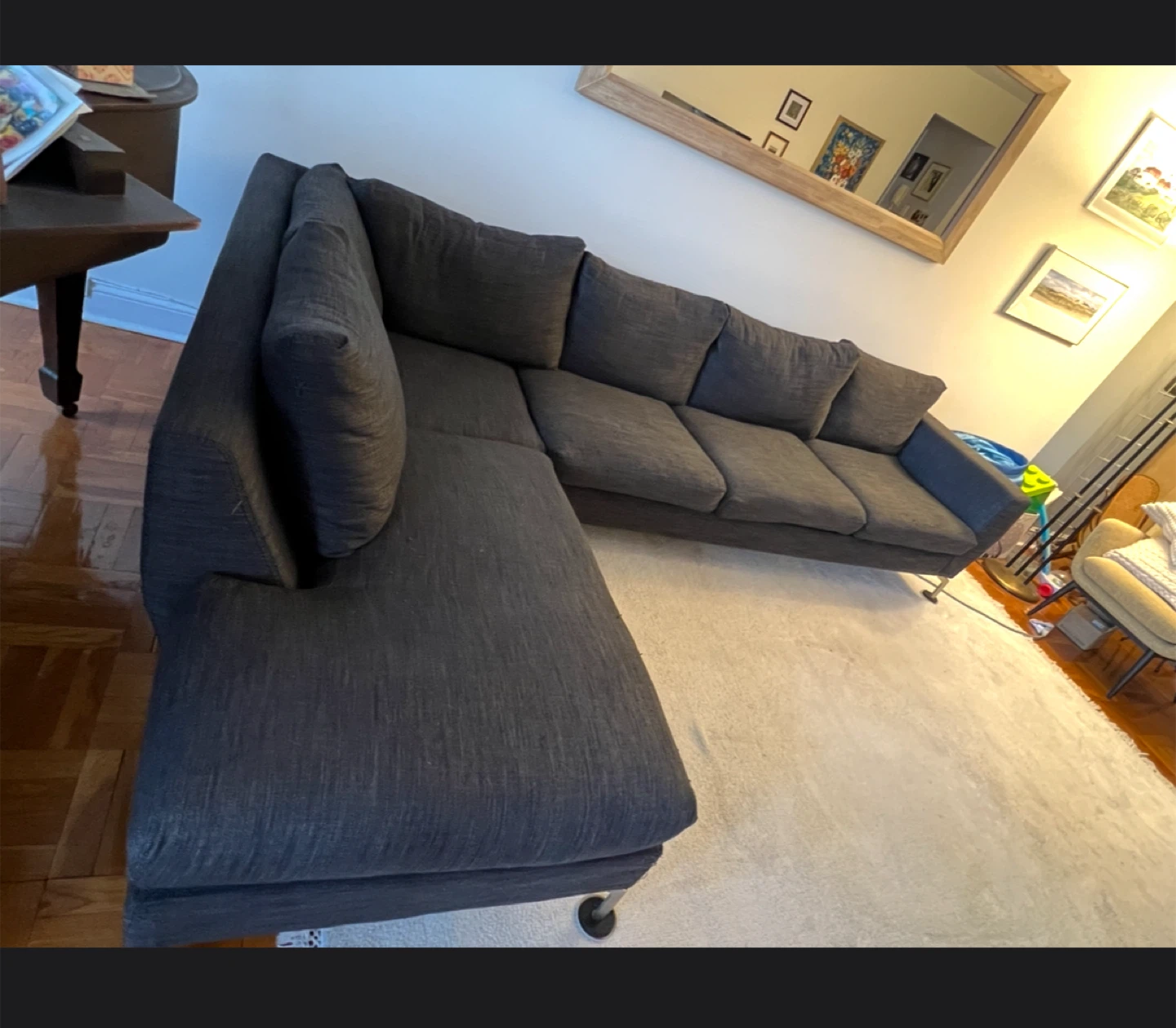 Designer Sofa with Chaise Lounge ❤️