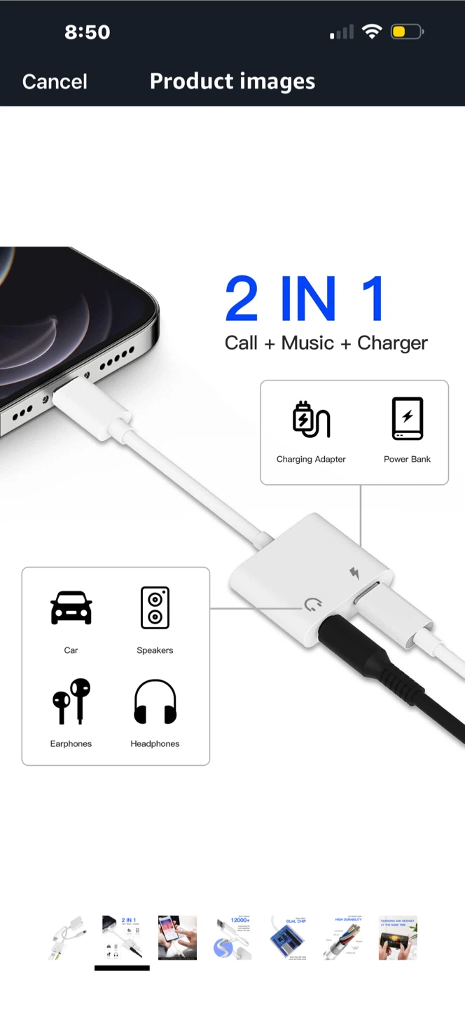 2 in 1 Lightning Adapter - photo 2