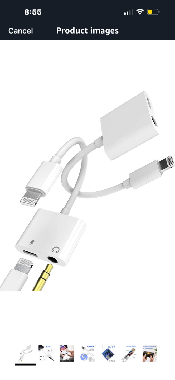 2 in 1 Lightning Adapter