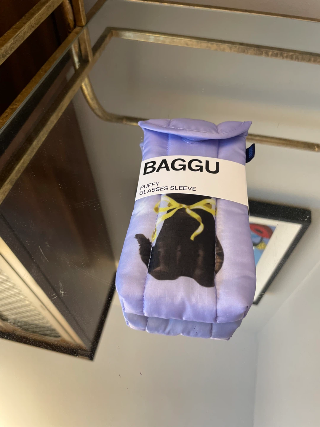 BAGGU Puffy Glasses Sleeve Fancy Cats NEW - photo 3