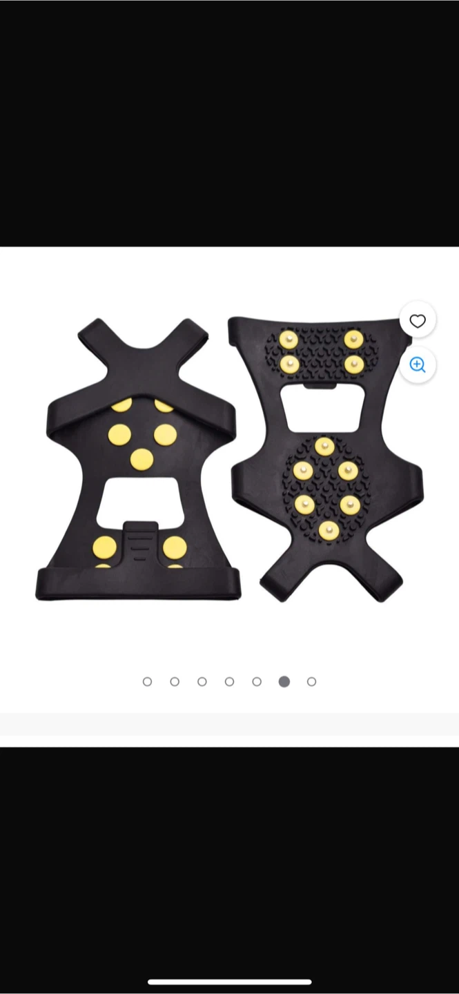 Crampons antidérapants pour chaussures