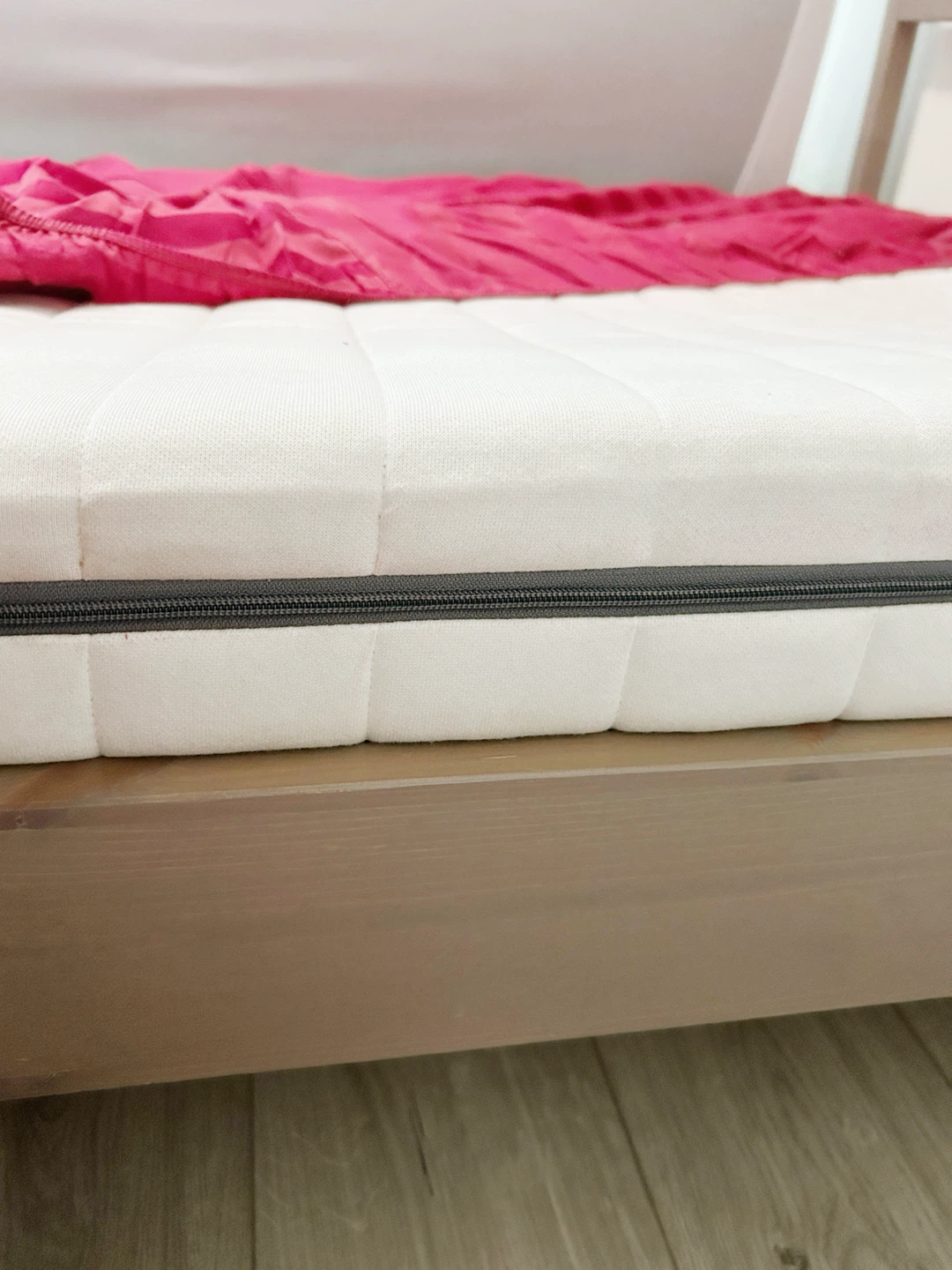 Double size full size Bed frame with mattress - photo 3