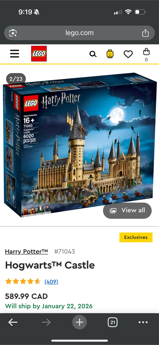 LEGO Harry Potter Hogwarts Castle #71043 - photo 4