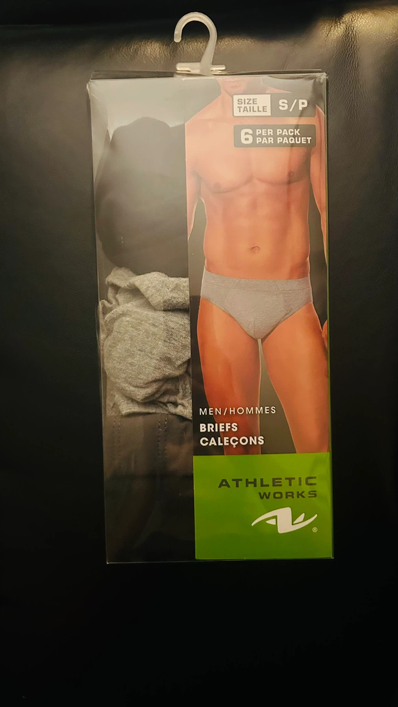 New Athletic Works Men's Briefs - Size S/P