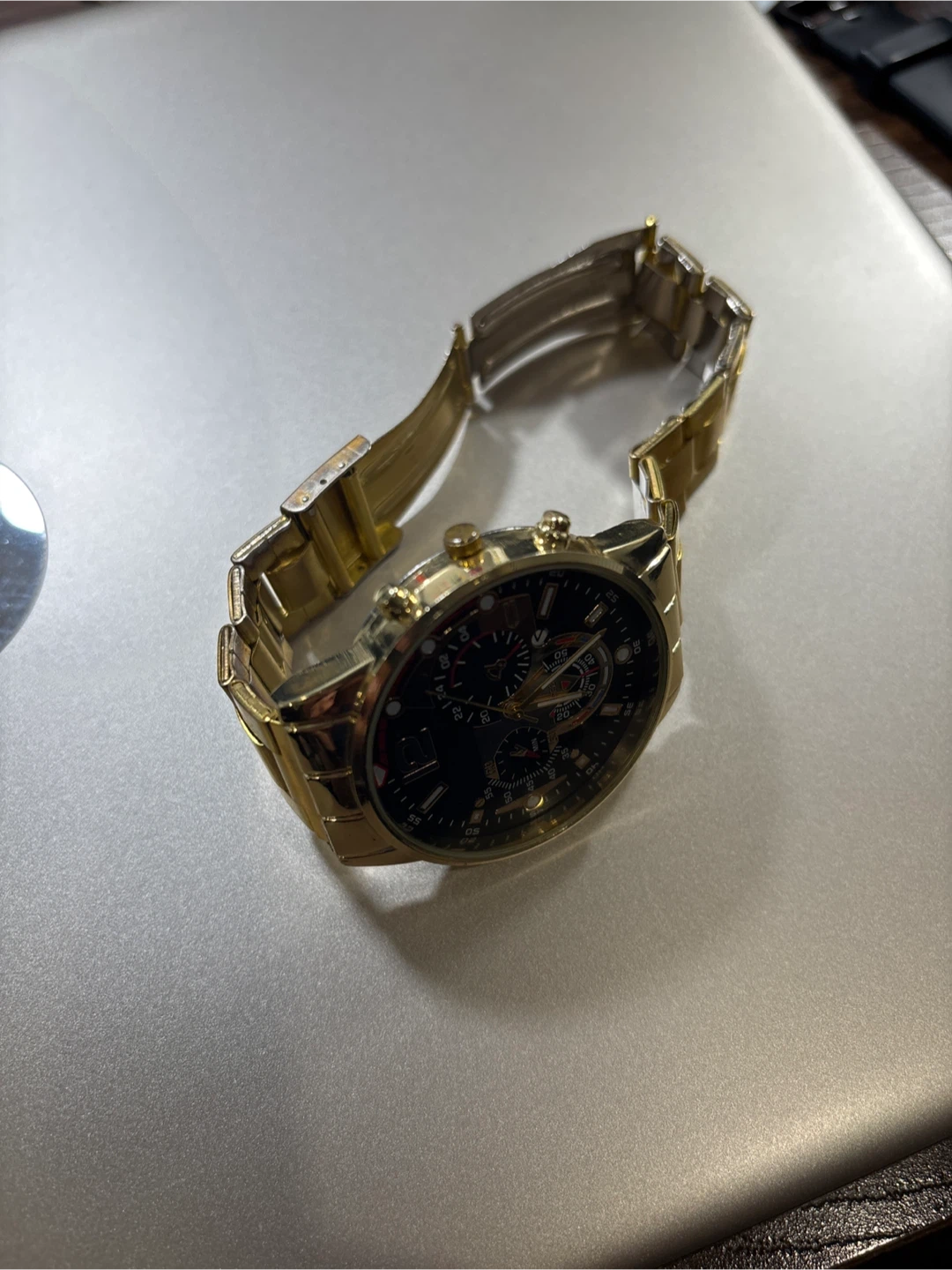 Gold-Tone Fashion Watch - photo 3