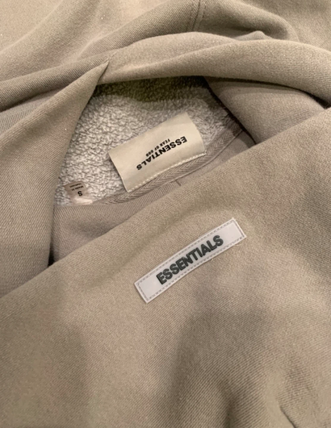 Essentials Fear of God Hoodie - Size S - photo 2