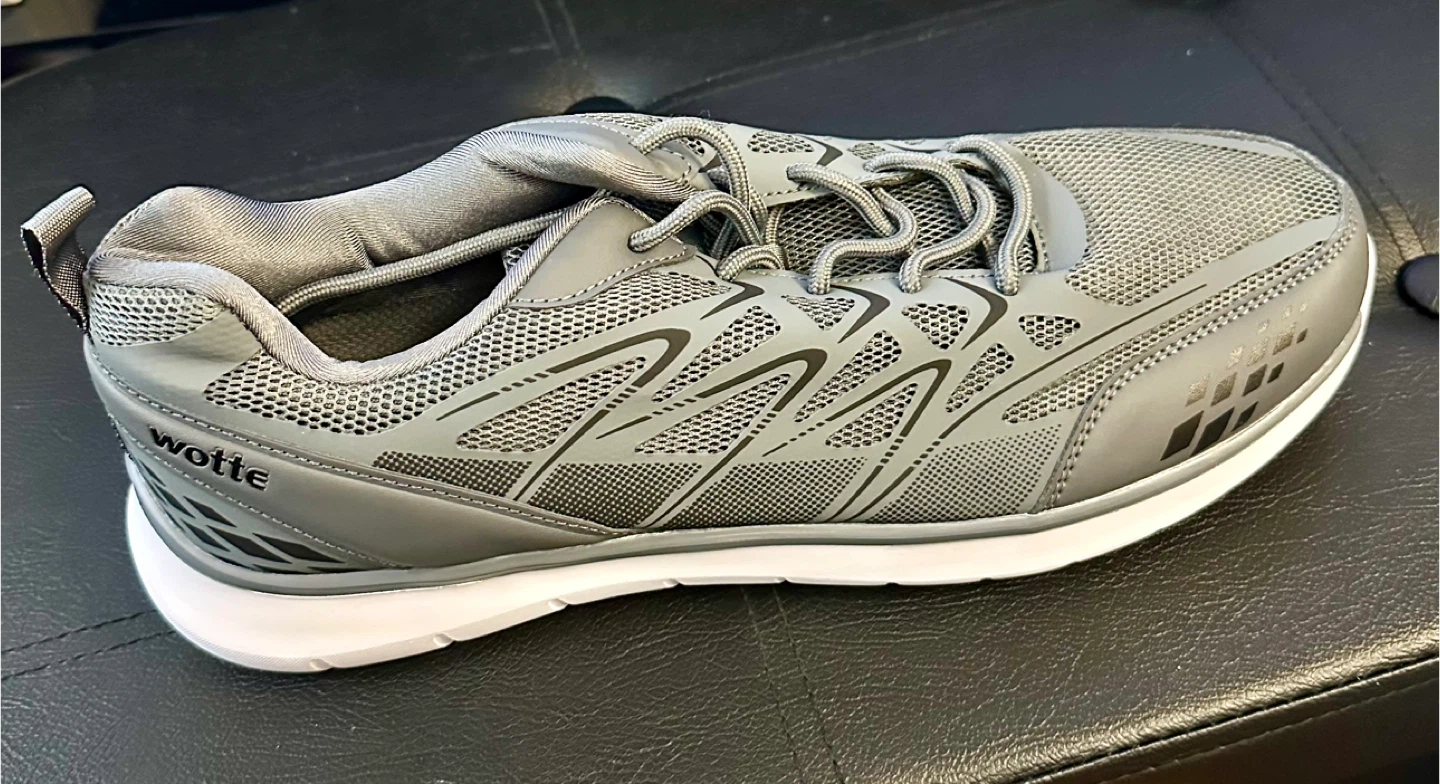 Brand New Wotte Walking Shoes - Grey Size 13 - photo 5