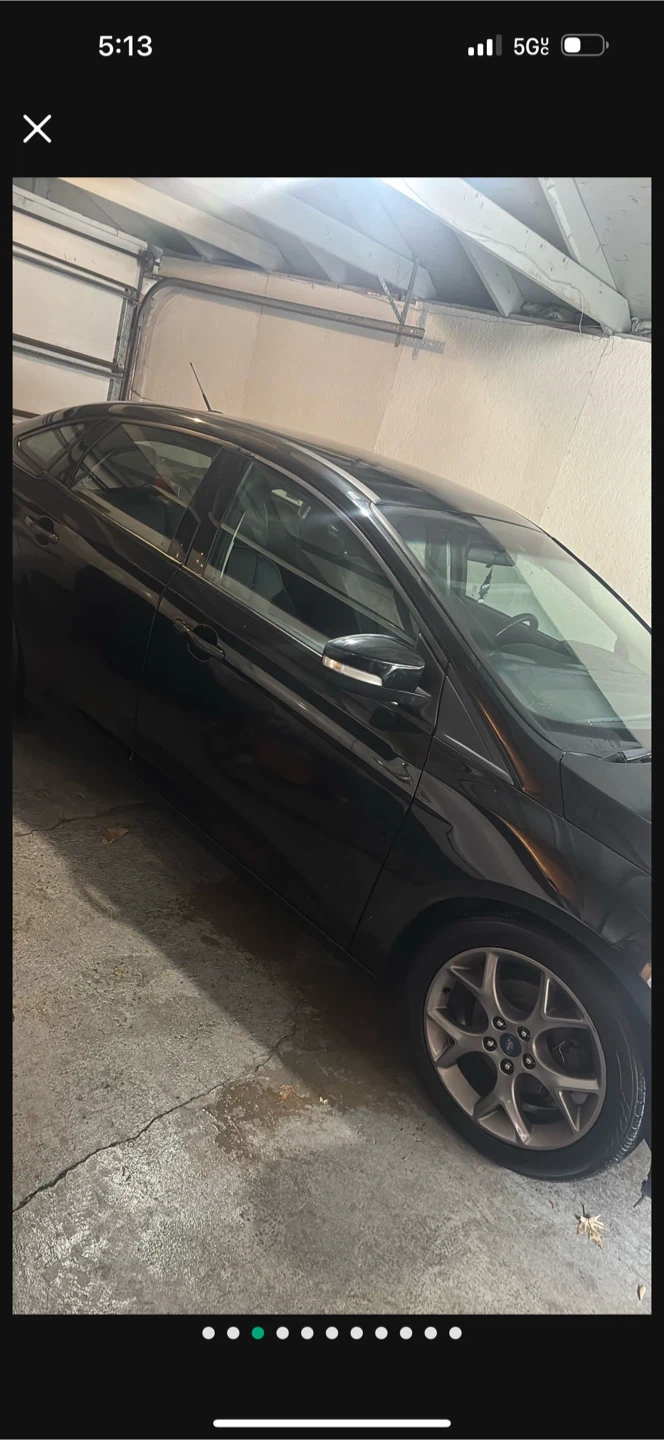 Used Ford Focus 2014- Black Sedan - photo 3