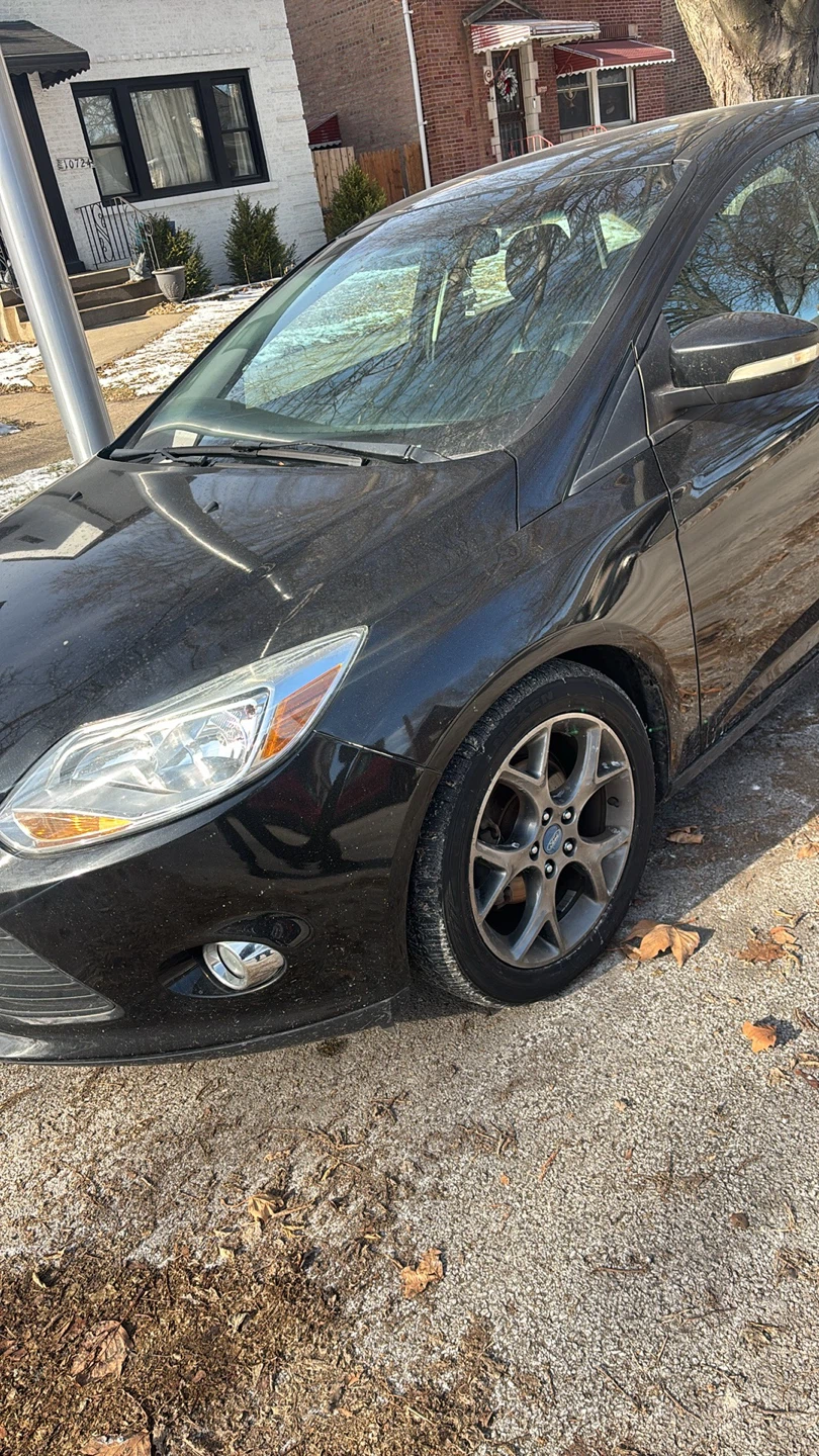 Used Ford Focus 2014- Black Sedan - photo 2