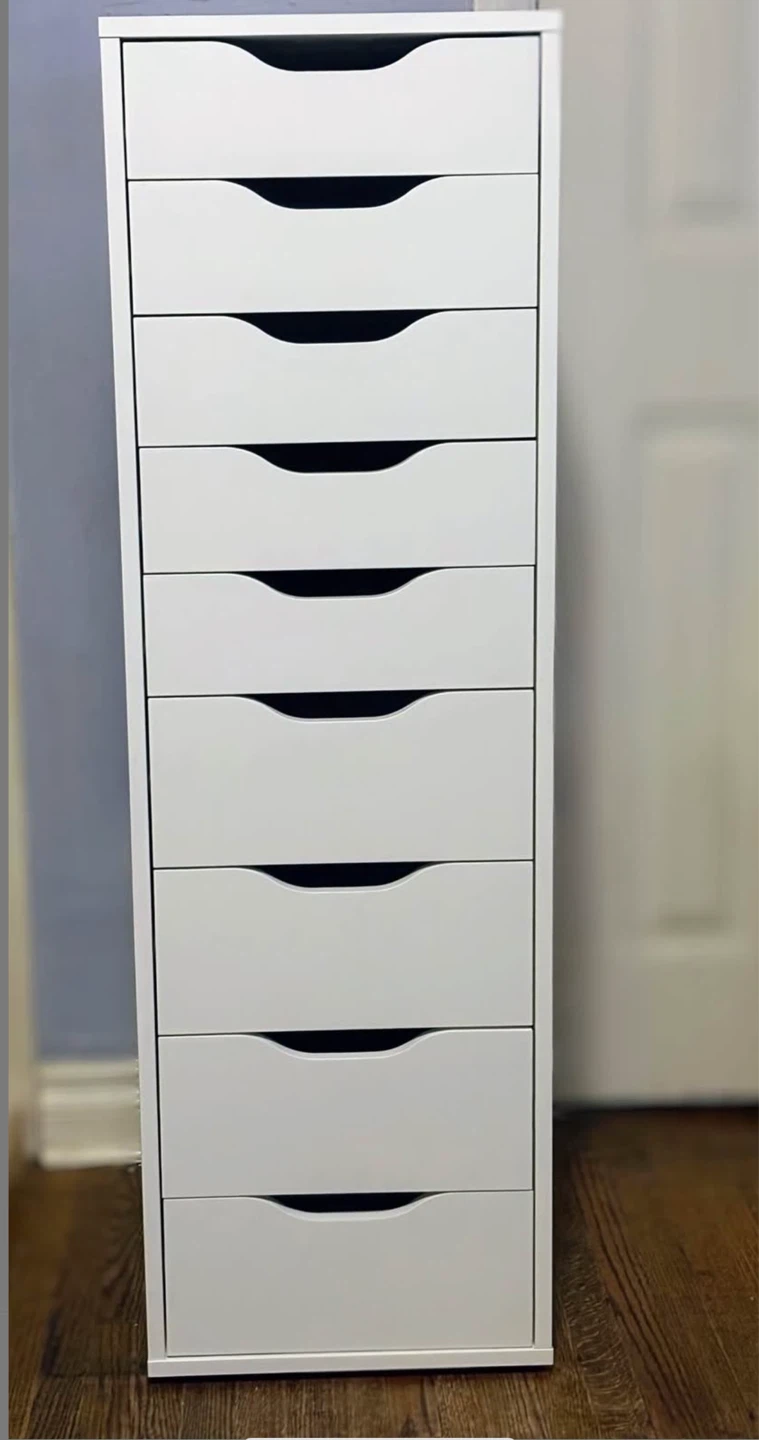 NEW IKEA Alex 9 Drawer Unit - White
