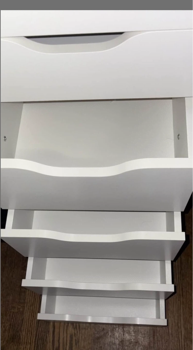 NEW IKEA Alex 9 Drawer Unit - White - photo 2