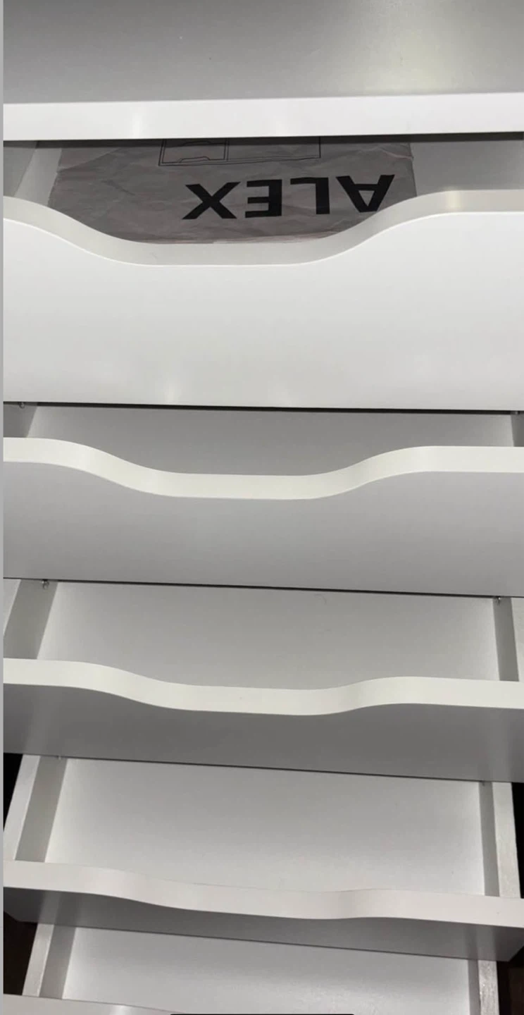 NEW IKEA Alex 9 Drawer Unit - White - photo 3