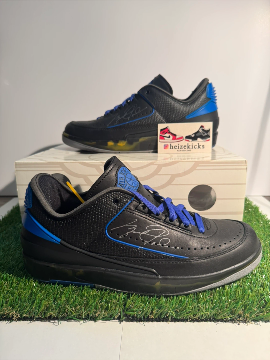 Jordan 2 Low Off White Black size 10