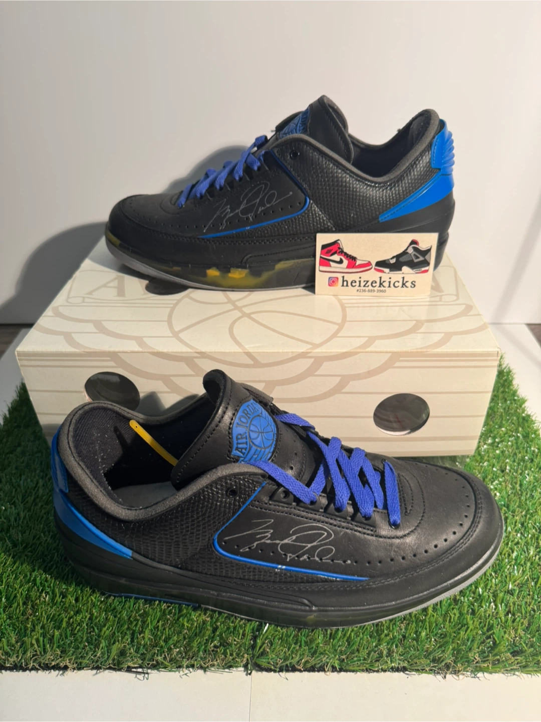 Jordan 2 Low Off White Black size 10 - photo 2