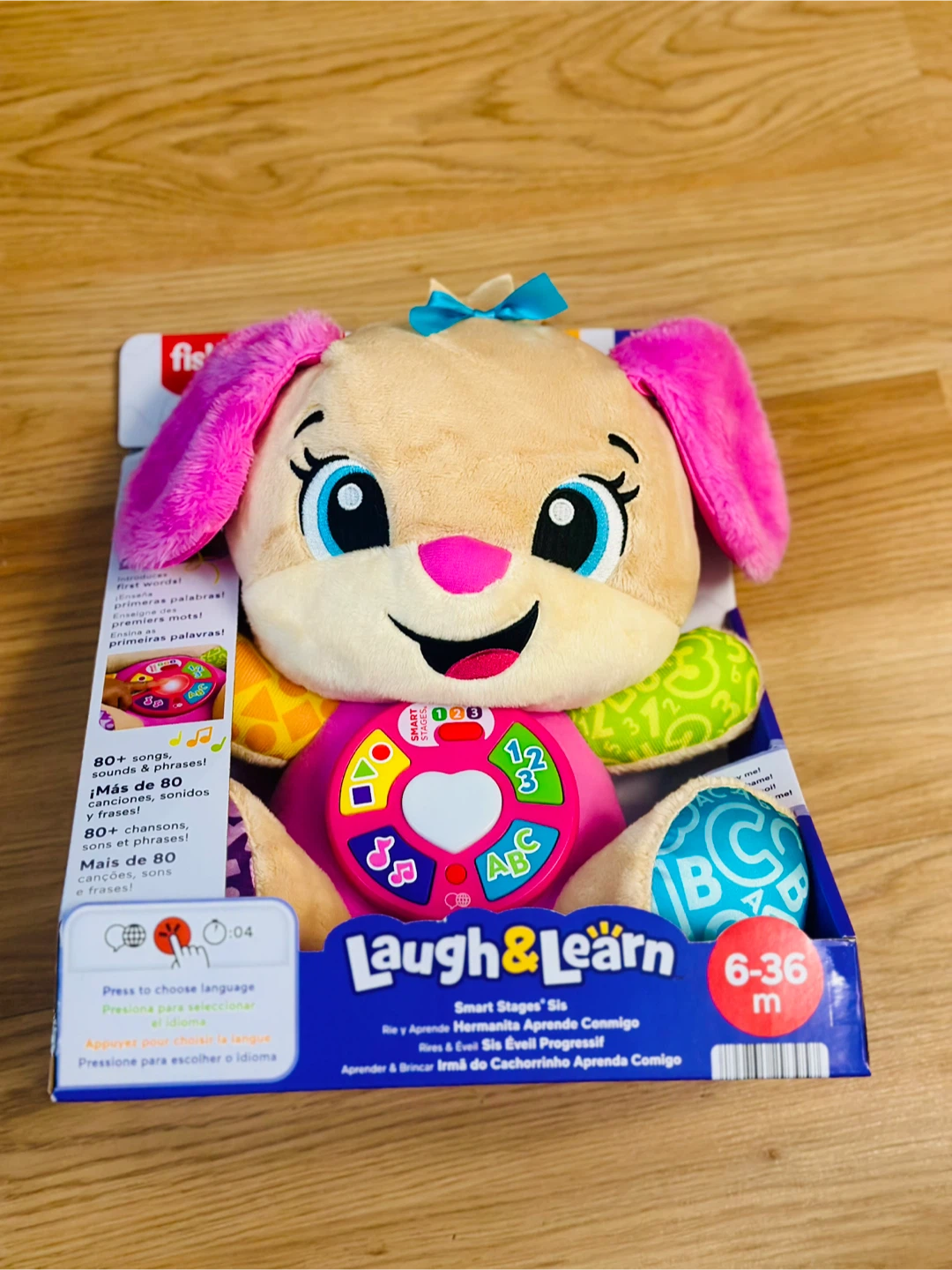 Fisher-Price Laugh & Learn Smart Stages Sis Plush