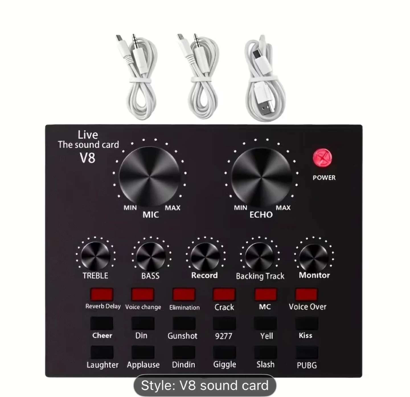 🧡V8 Live Sound Card. Jan6