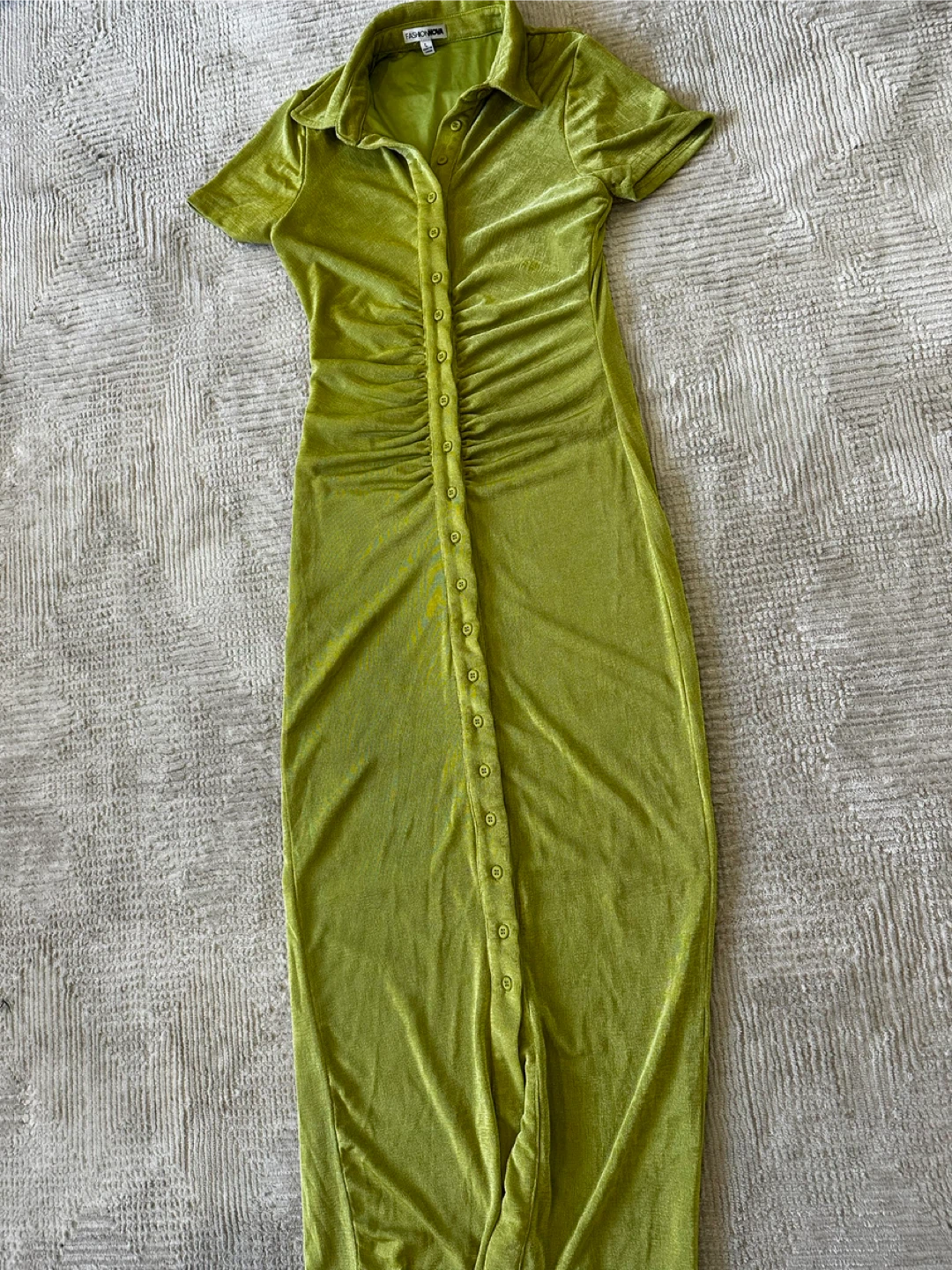 Fashion Nova Green Dress - photo 2