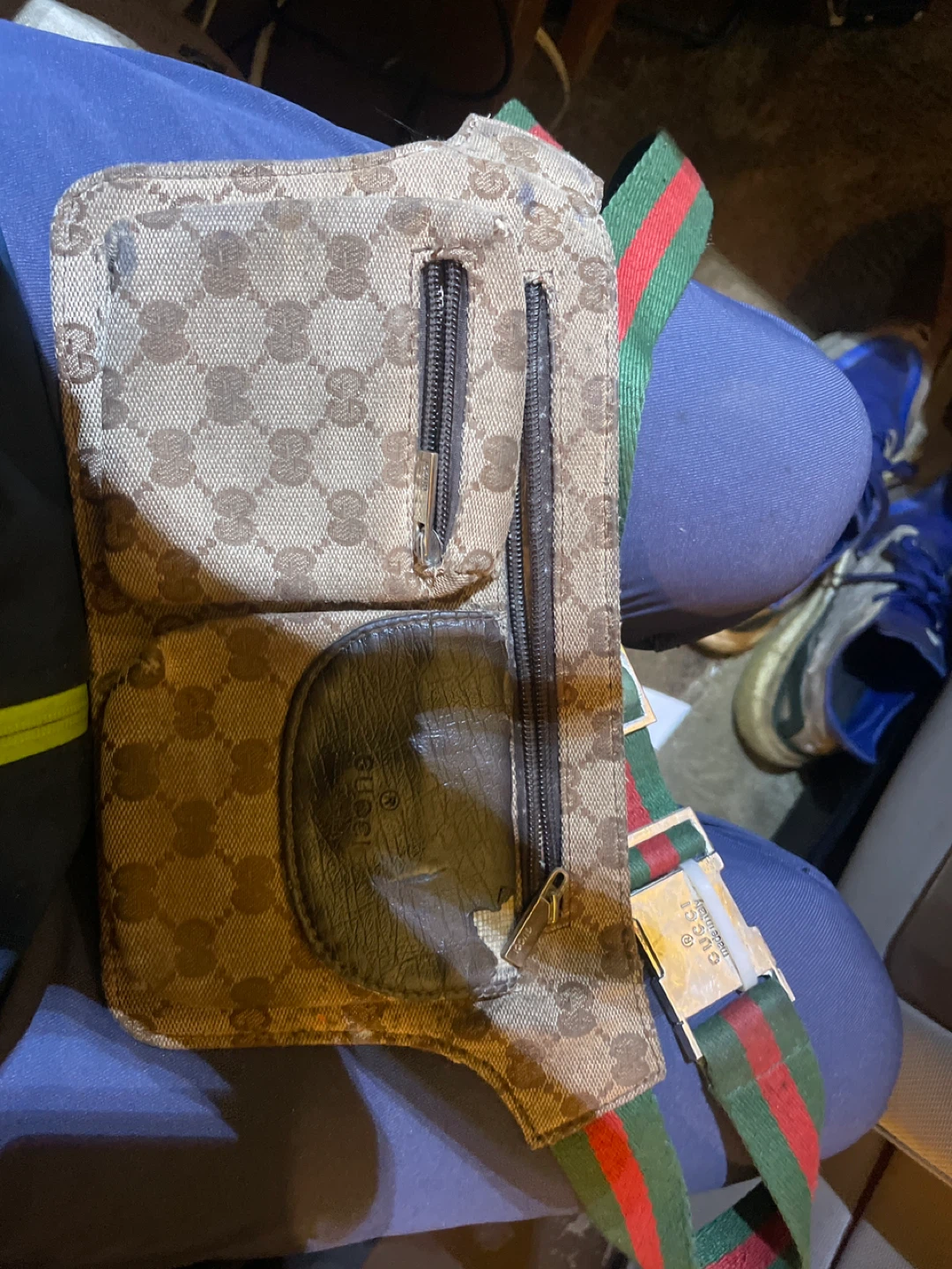 Gucci Patterned Belt Bag❤️
