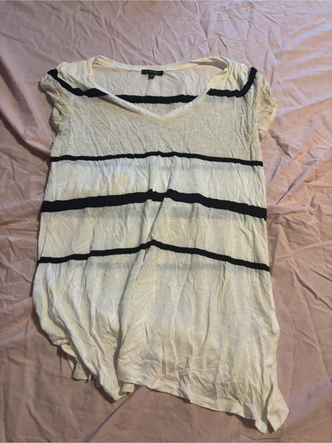Dynamite Striped T-Shirt - Size small