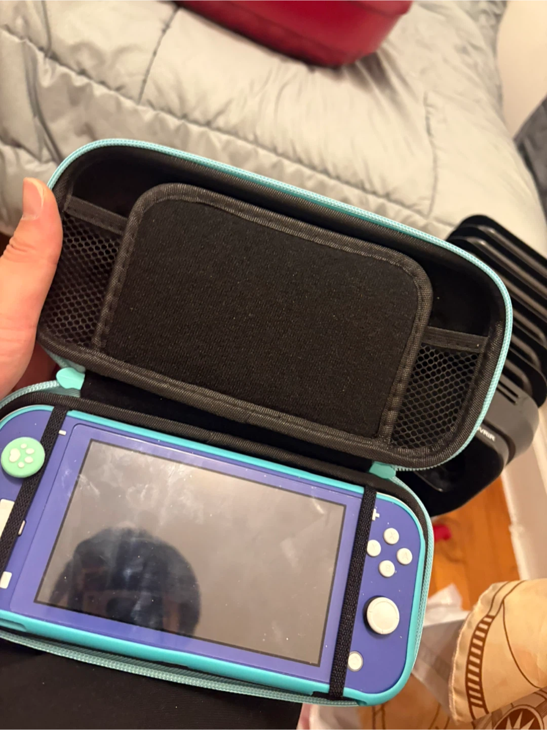 Nintendo Switch Lite Blue with Case