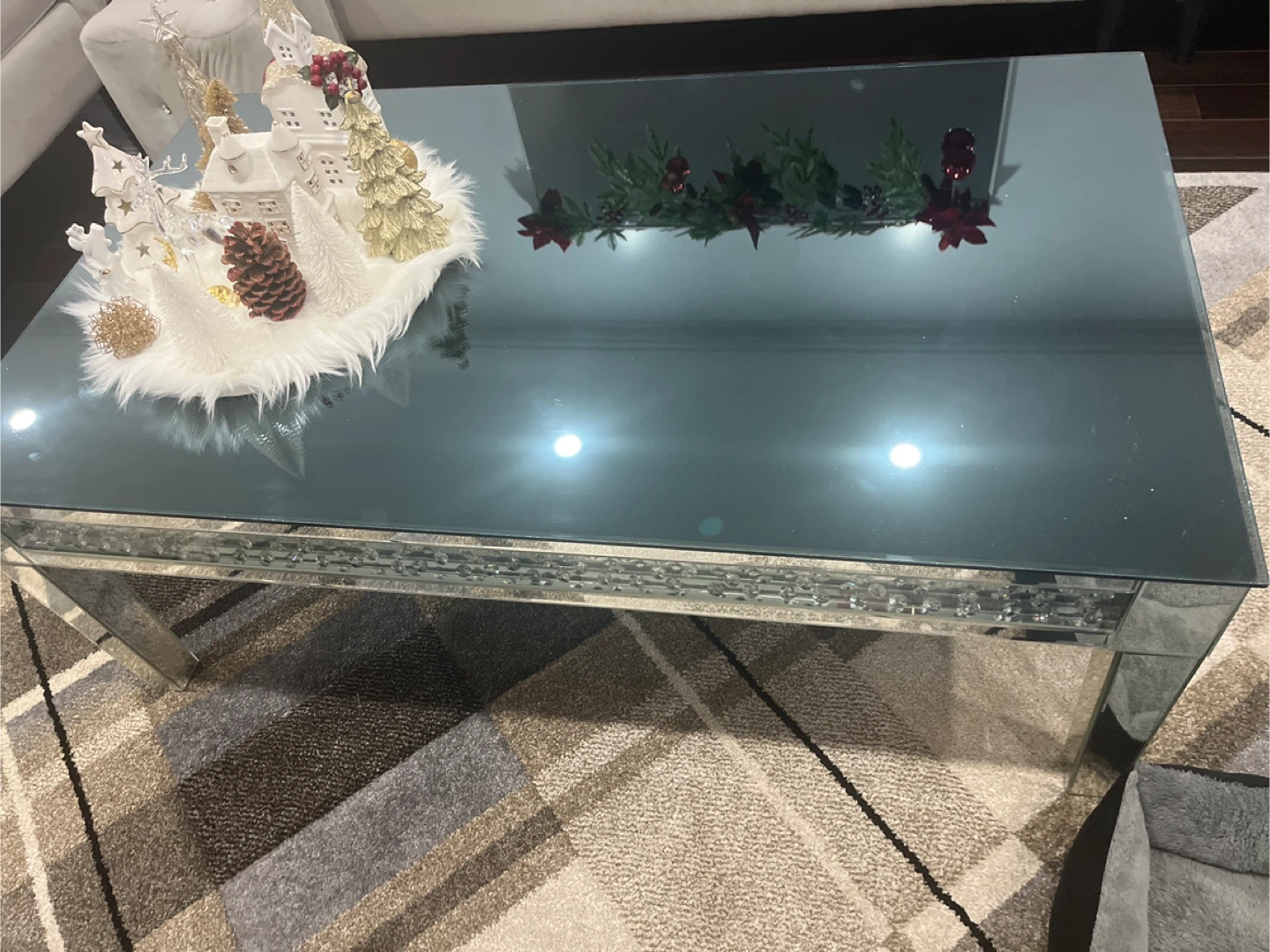 Mirrored Coffee Table