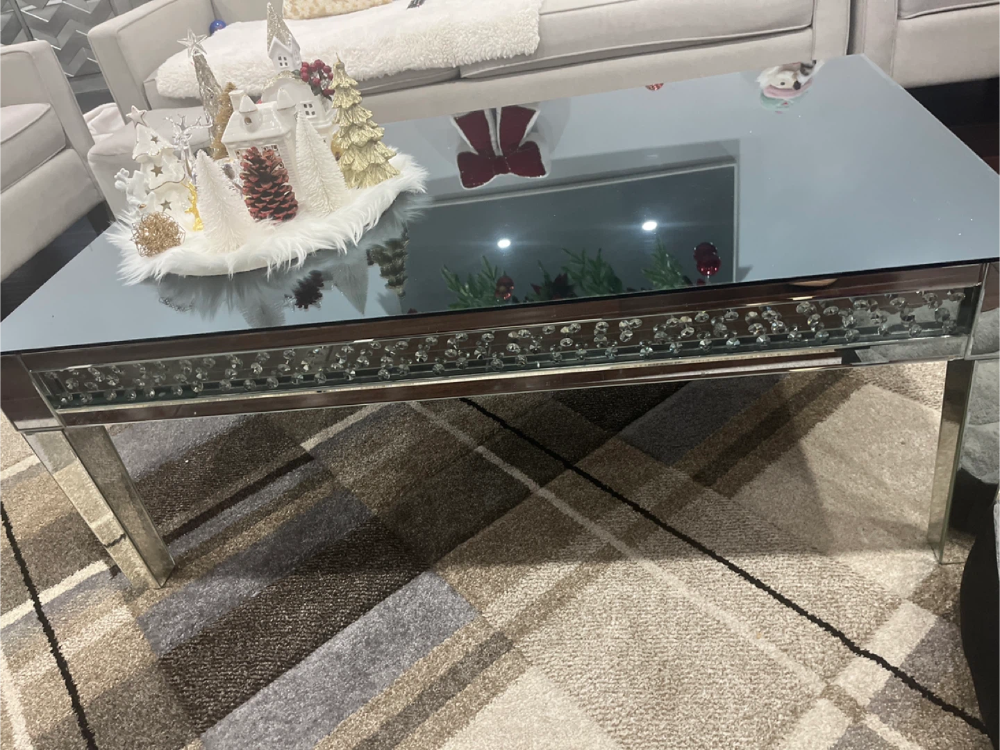 Mirrored Coffee Table - photo 2
