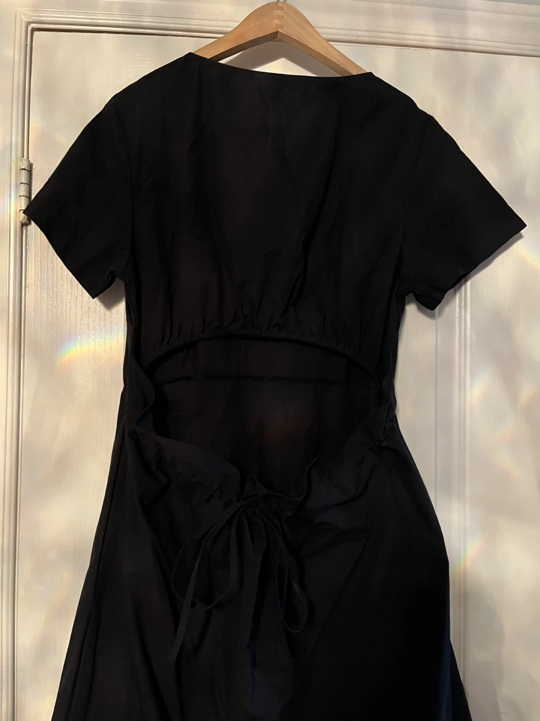 Oak + Fort Black Dress - Size L