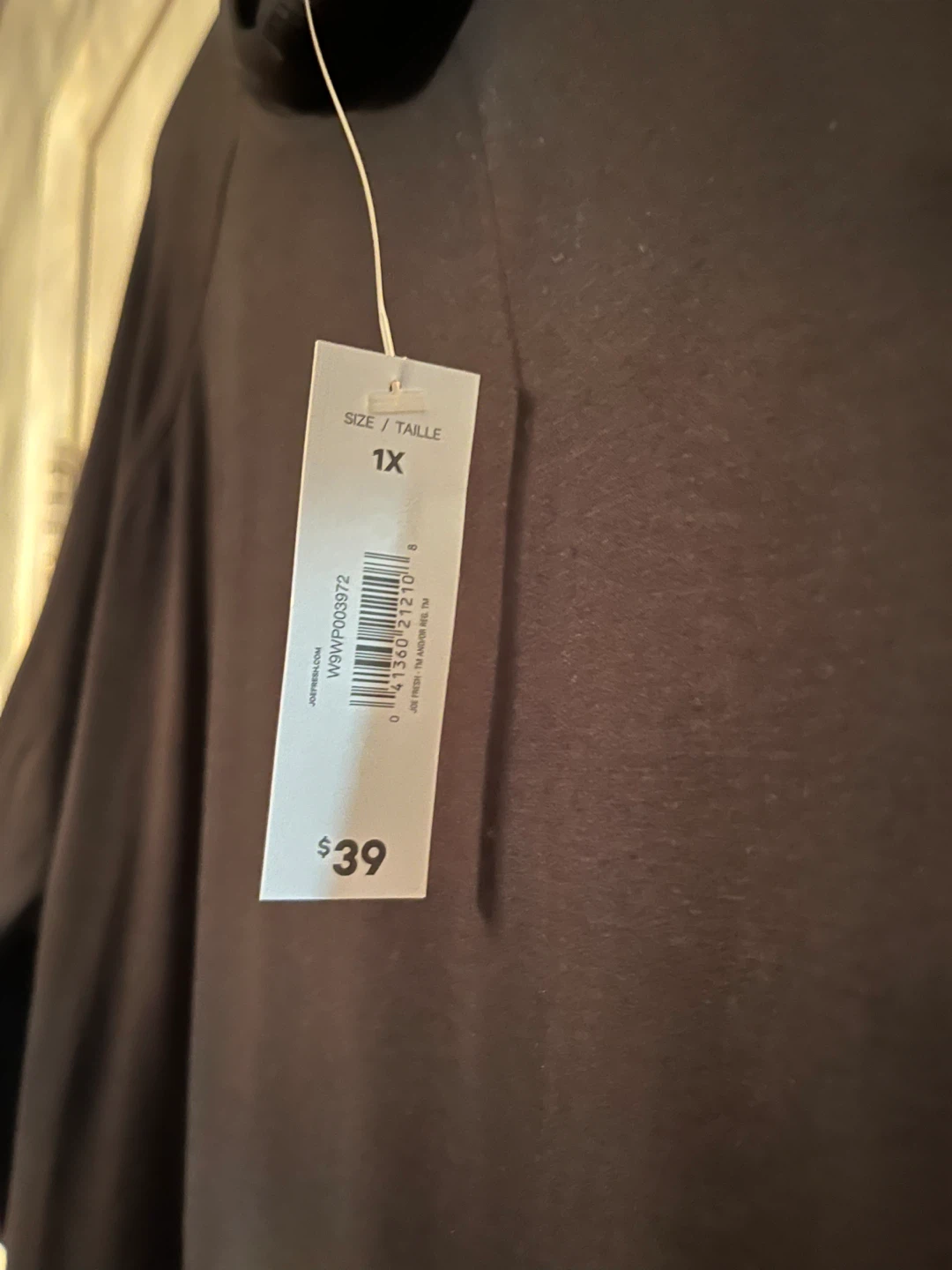 New Joe Fresh+ Black Tunic - Size 1X - photo 5
