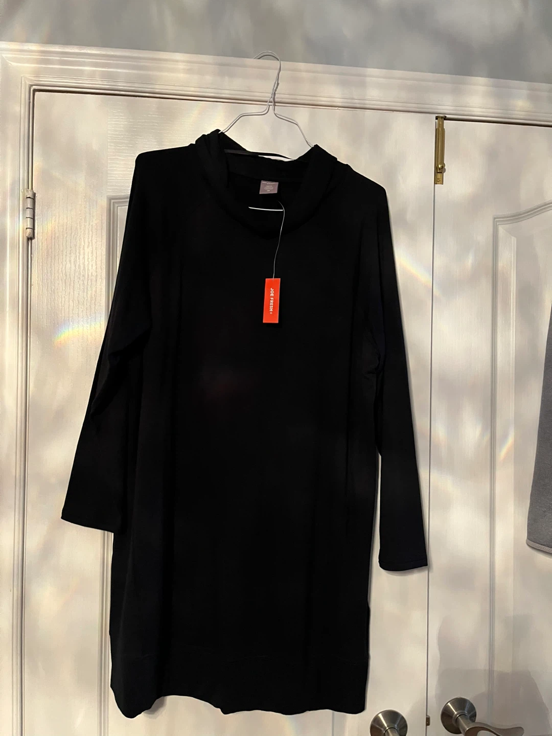 New Joe Fresh+ Black Tunic - Size 1X