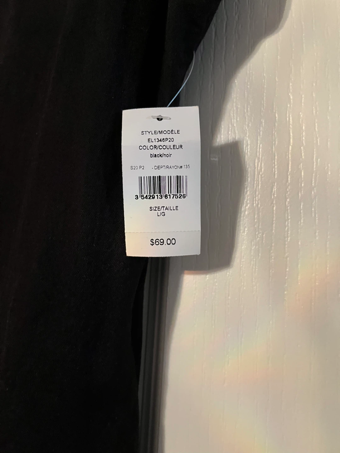 Lili Sidonio Black Dress - Size L - New with Tags! - photo 5