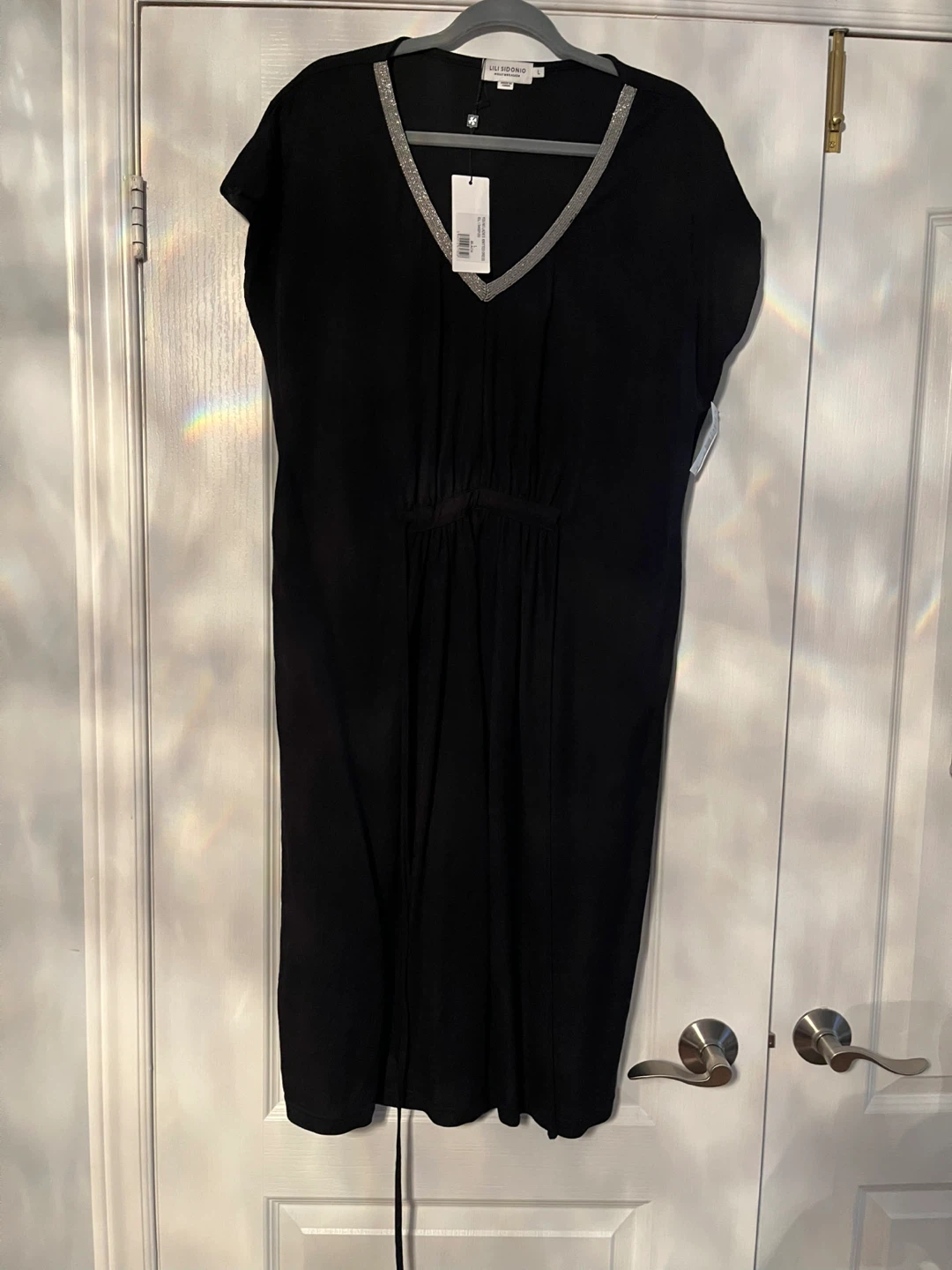 Lili Sidonio Black Dress - Size L - New with Tags!