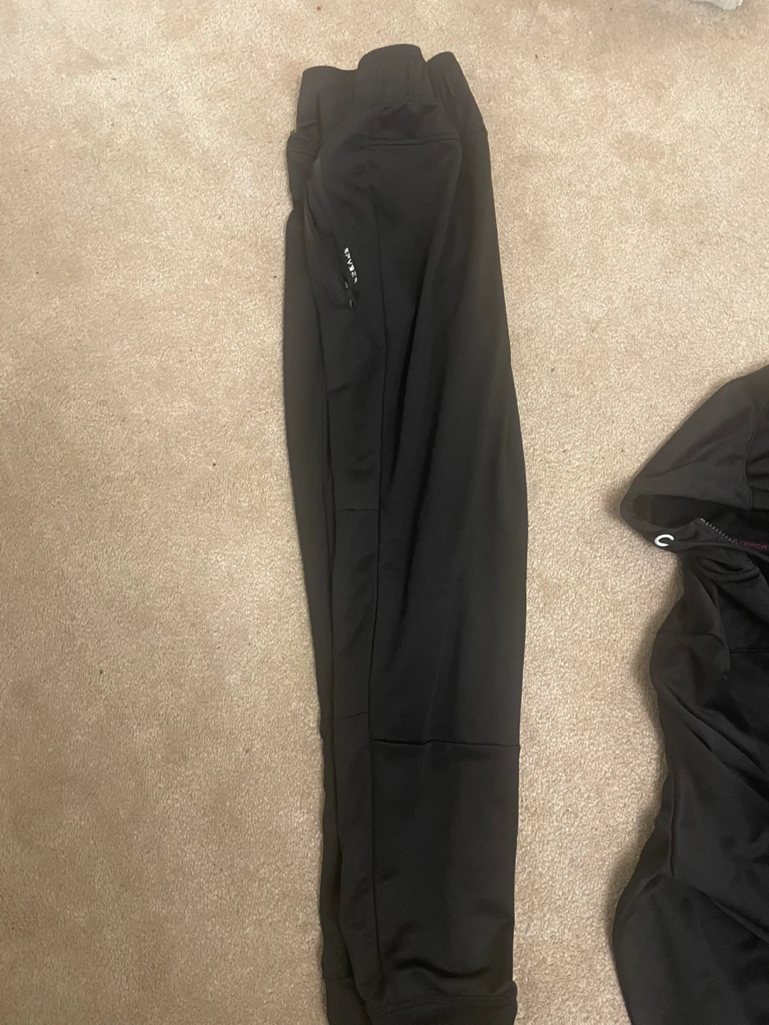 Cheap black sweats and zip up - photo 2