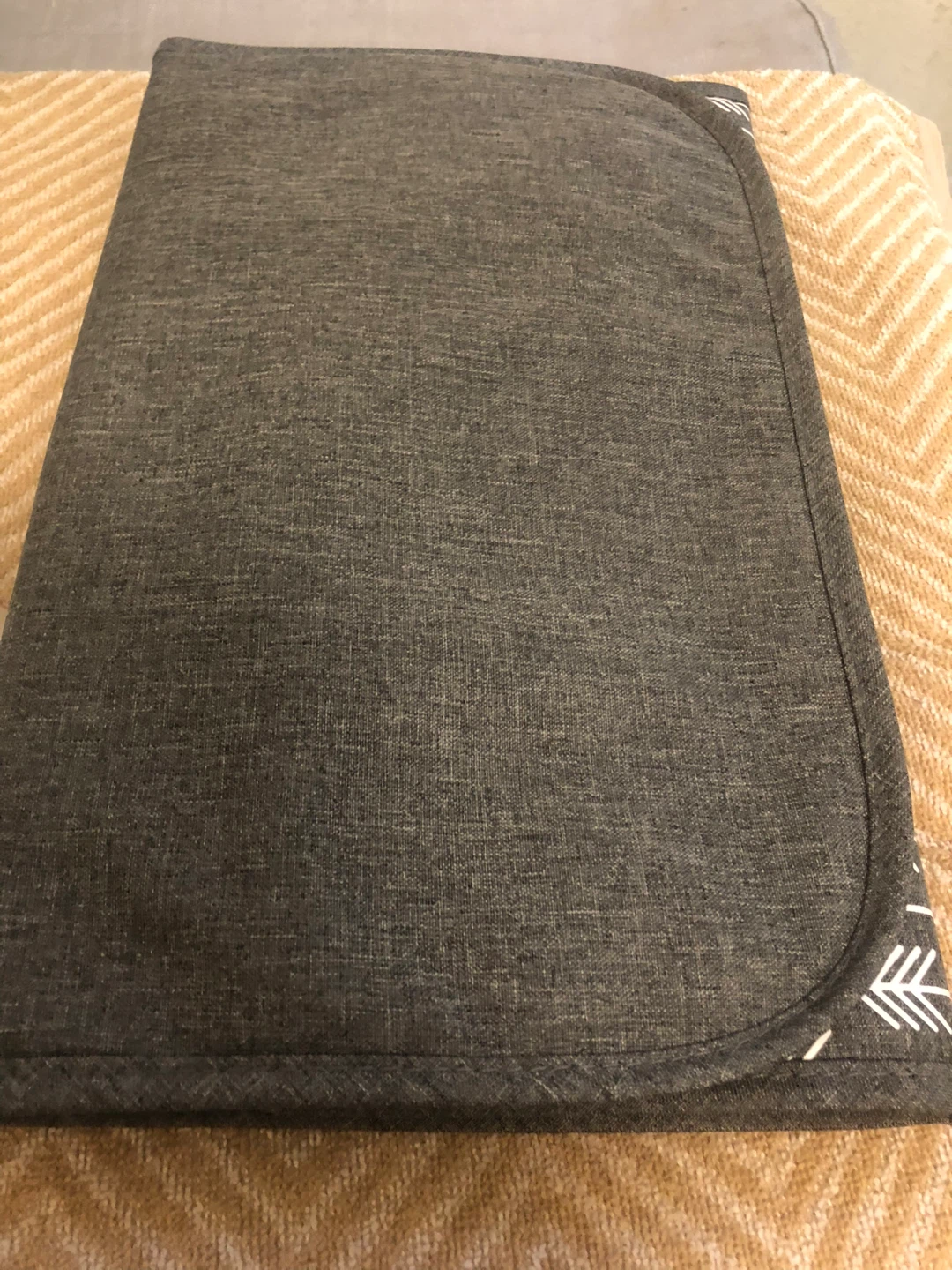 NEW-Lekebaby Portable Changing Pad - Grey - photo 3