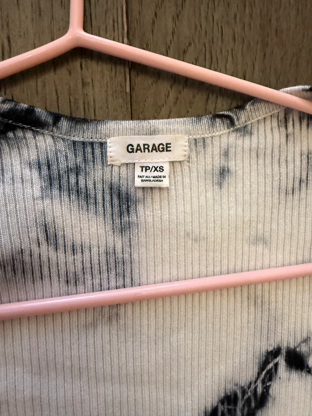 Garage Tie-Front Top - Size XS - photo 2