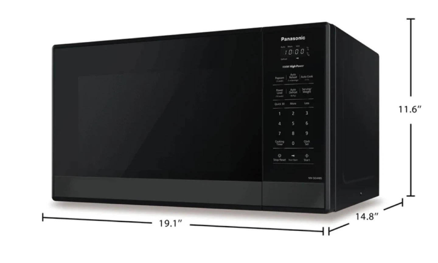Panasonic 0.9 cu. ft. Microwave, new in box - photo 2
