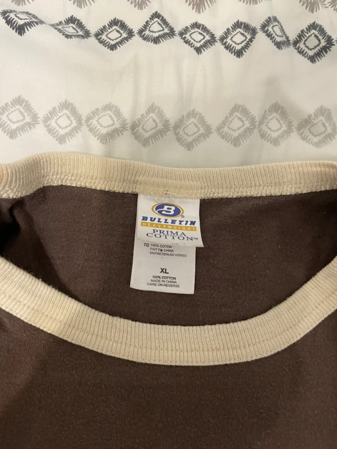 VINTAGE TORONTO MAPLE LEAFS SHIRT IN BROWN (BULLETIN) - photo 2