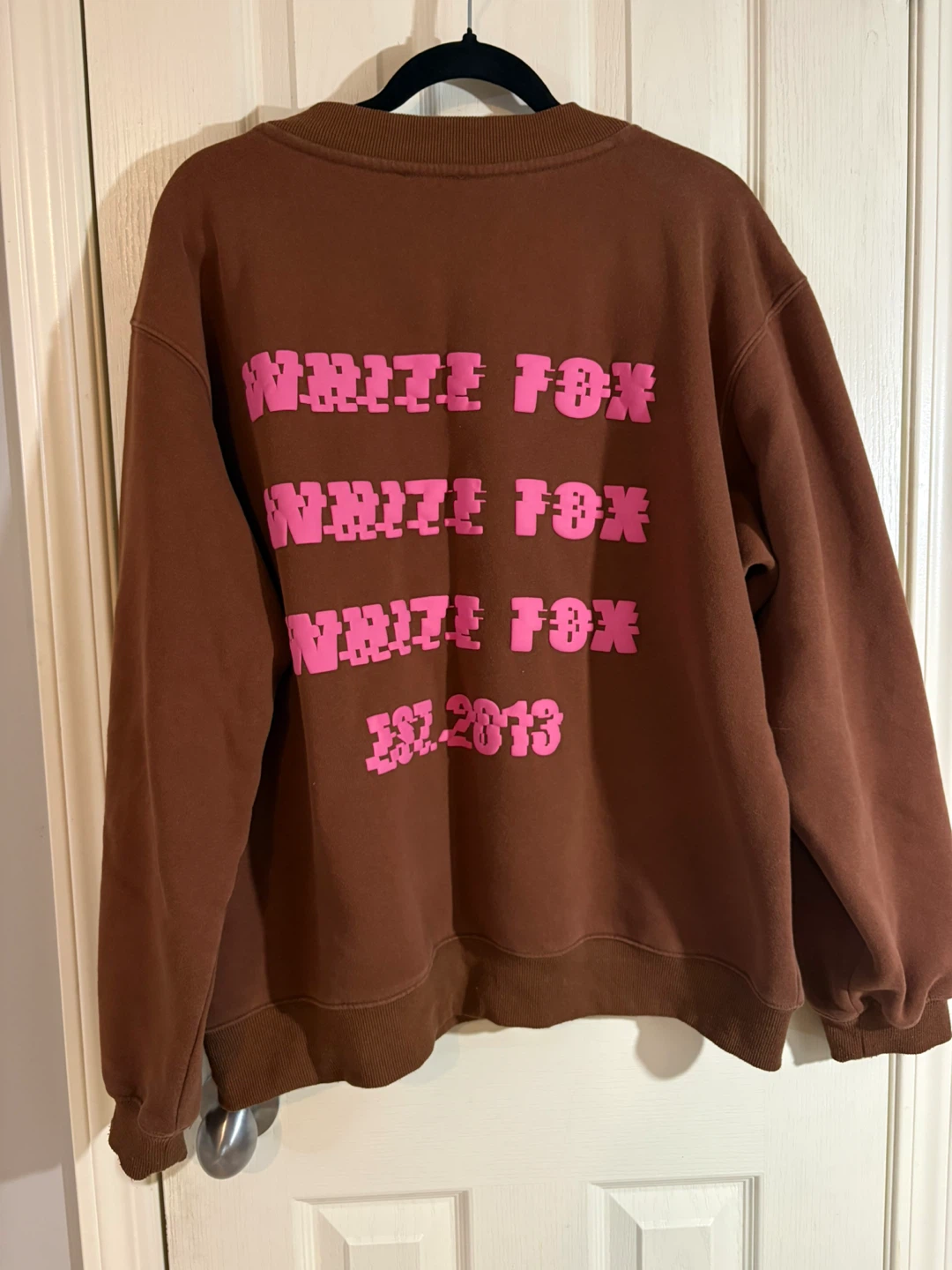 White Fox Brown Sweatshirt - photo 2