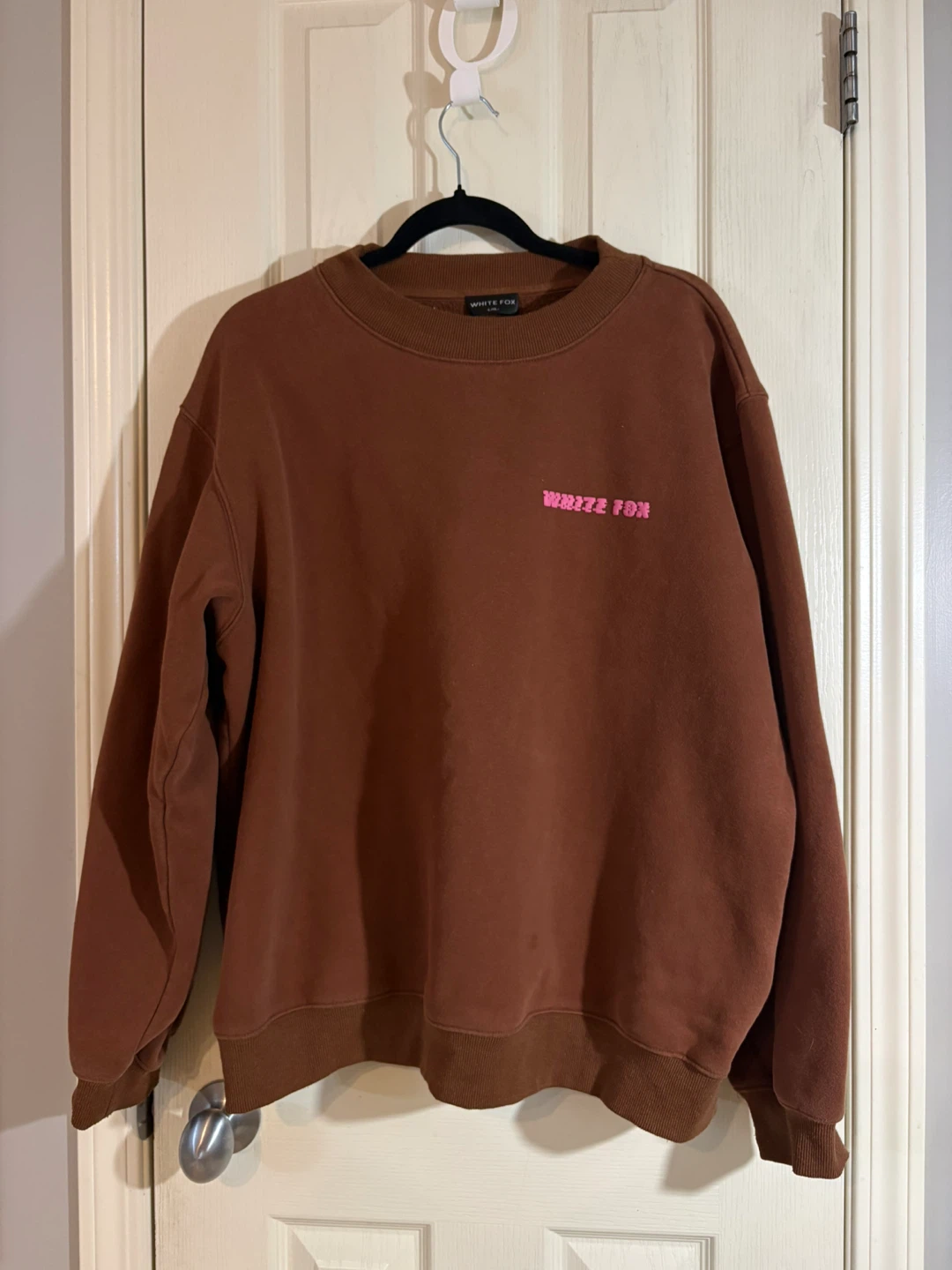 White Fox Brown Sweatshirt