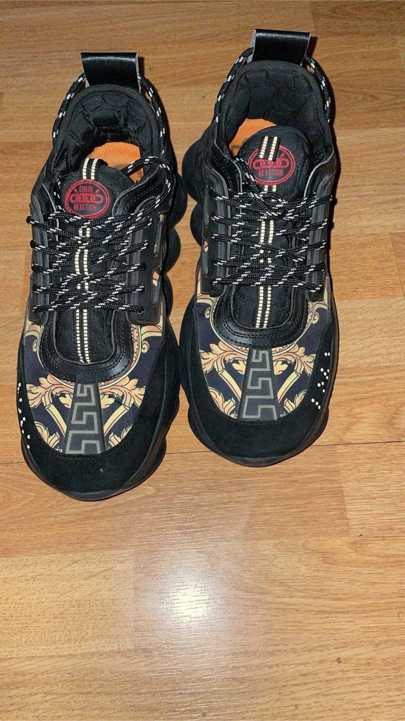 Versace Chain Reaction Black/Gold Baroque