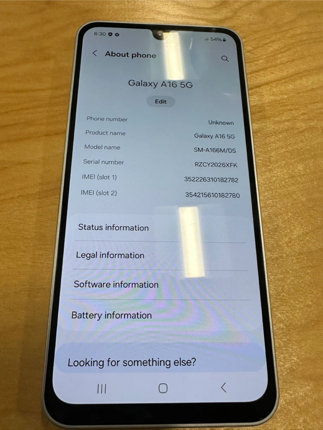 Samsung Galaxy A16 5G - 128GB light grey white - photo 3