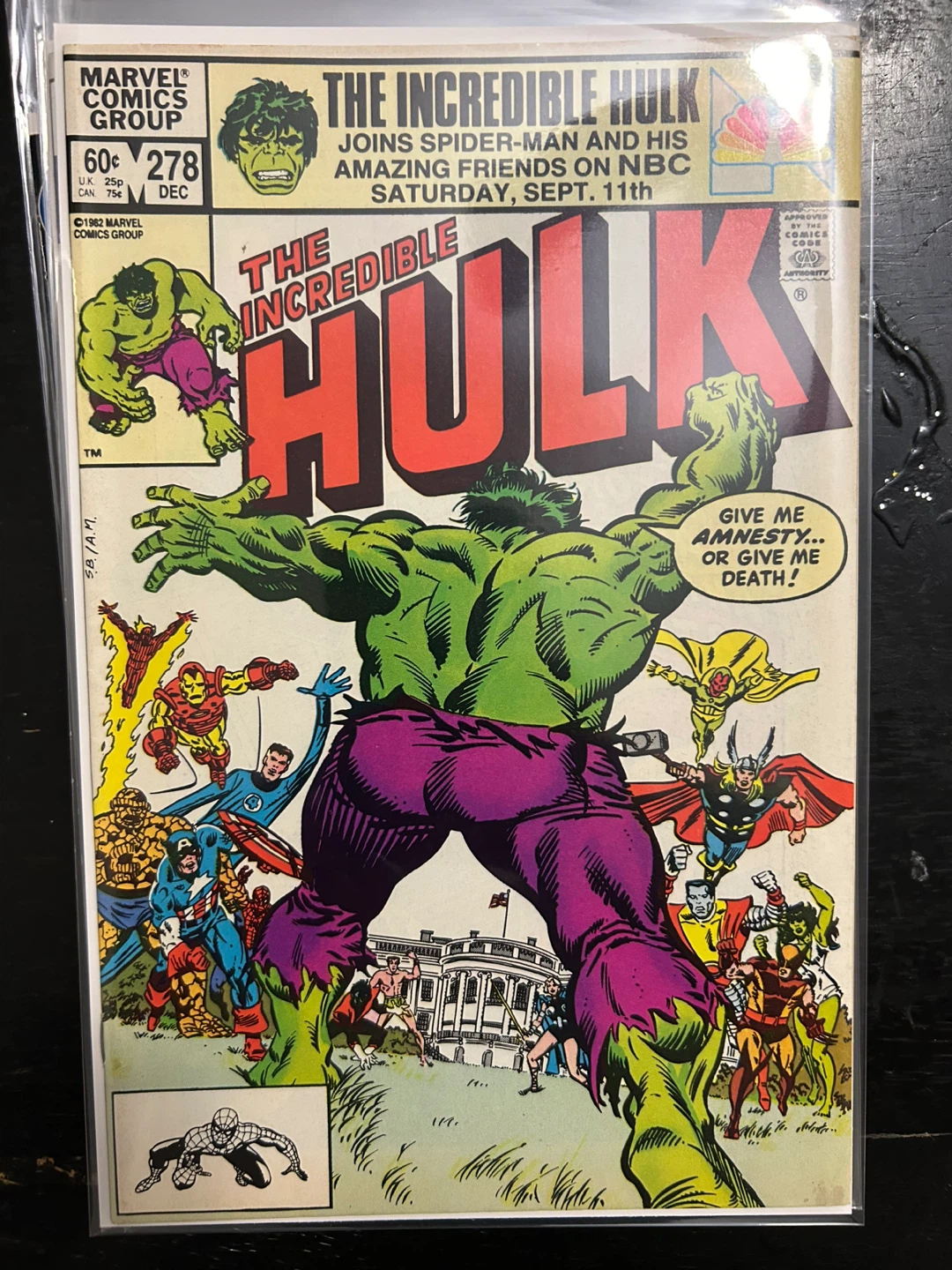 The Incredible Hulk #278 Comic Book
