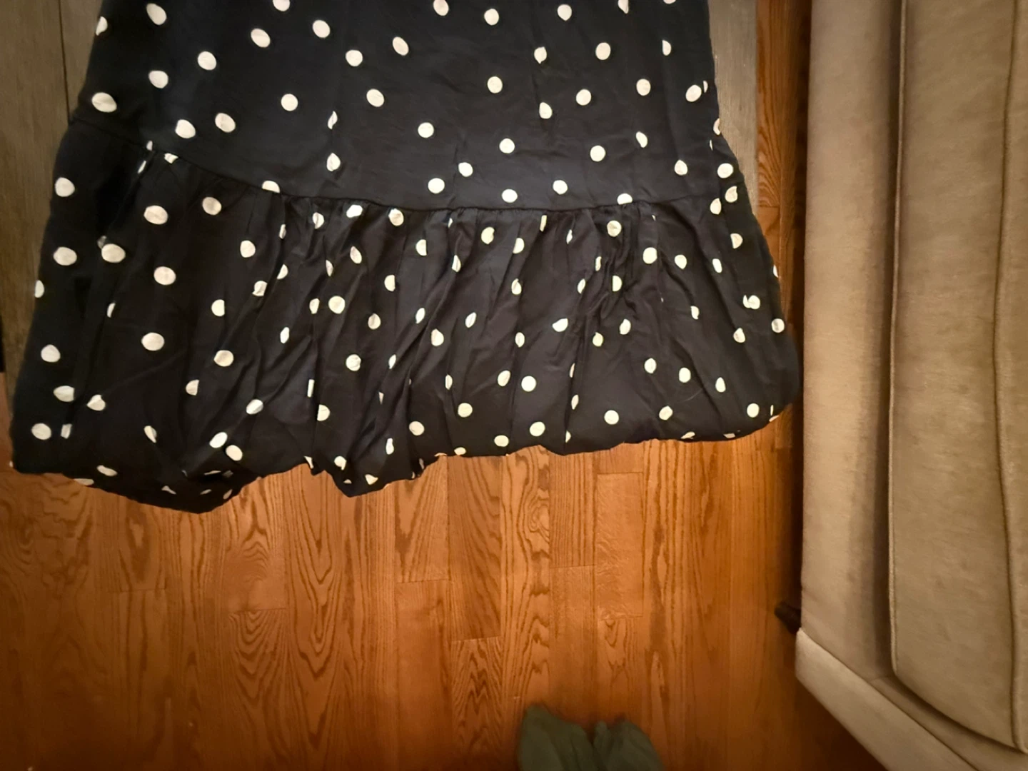 LCW Modest Polka Dot Dress - Size 36 - photo 2