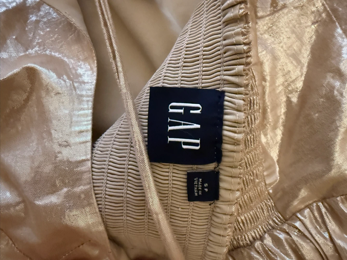 GAP Gold Dress - Size Small - photo 3
